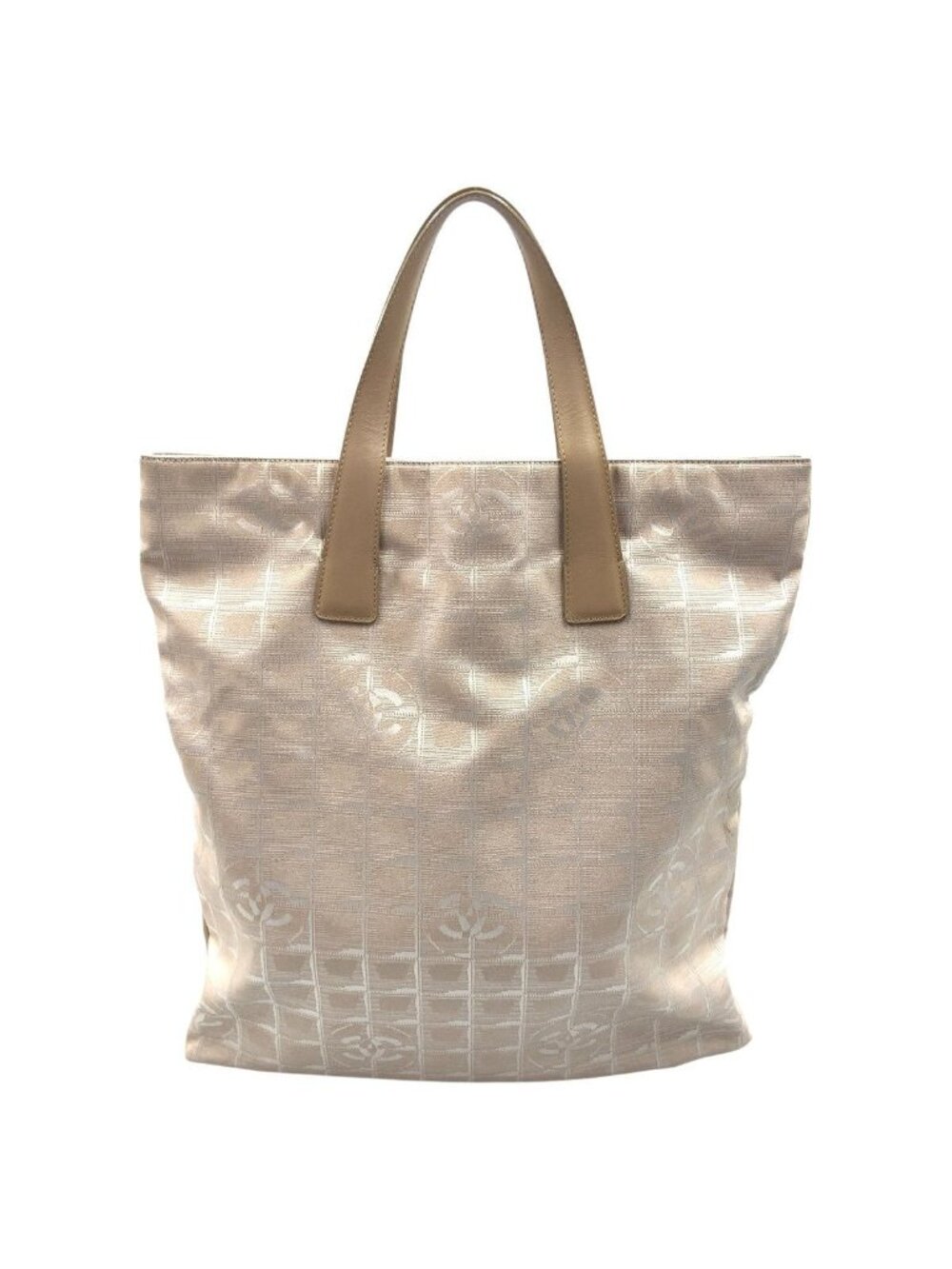 Chanel New Travel Line Tote Bag Beige - Picture 2 of 9